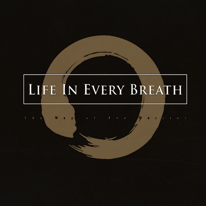 Life In Every Breath title card, animated samurai short film by Konstantinos Zacharakis